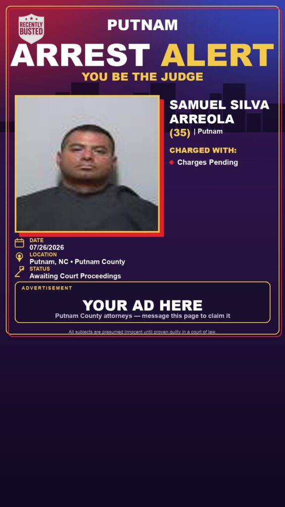 Booking photo of Samuel Silva Arreola