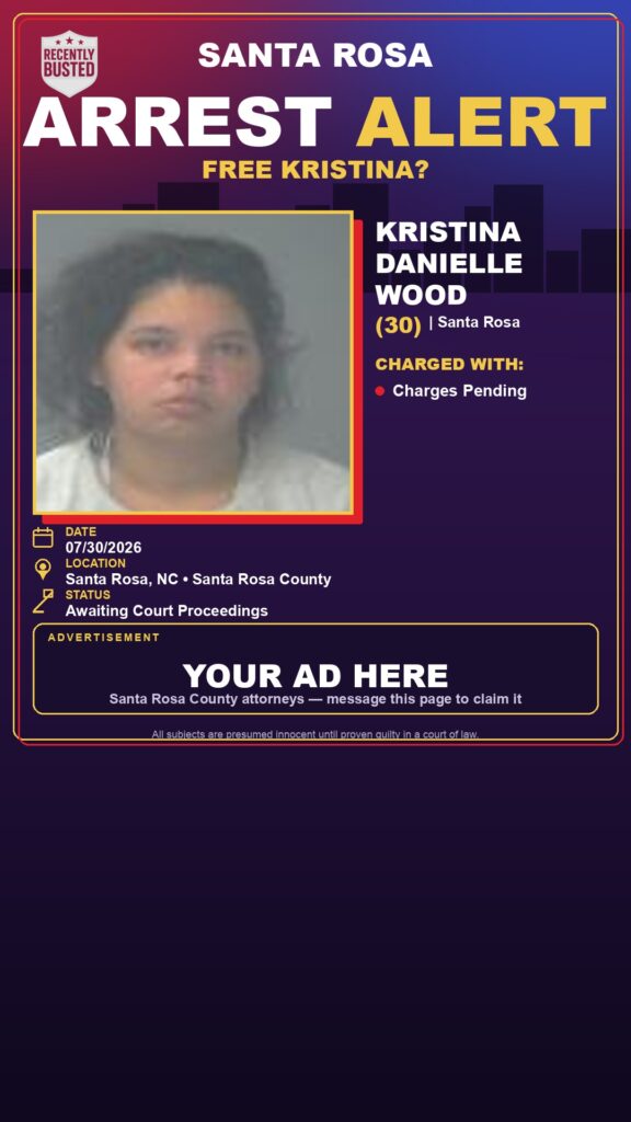 Booking photo of Kristina Danielle Wood