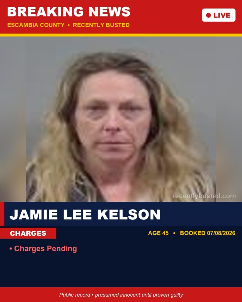 Booking photo of Jamie Lee Kelson
