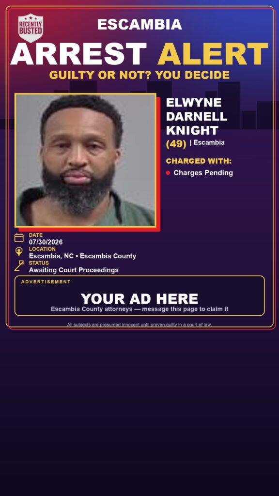 Arrest report - Elwyne Darnell Knight