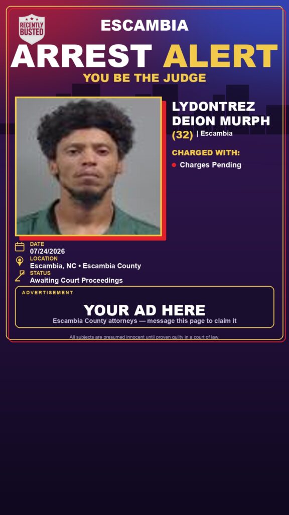 Booking photo of Lydontrez Deion Murph
