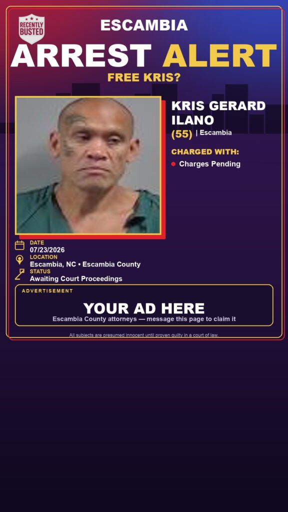 Booking photo of Kris Gerard Ilano