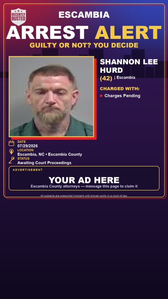 Booking photo of Shannon Lee Hurd