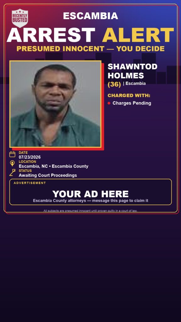 Booking photo of Shawntod Holmes