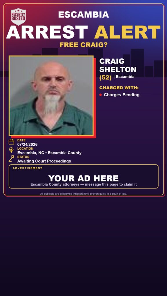 Booking photo of Craig Shelton