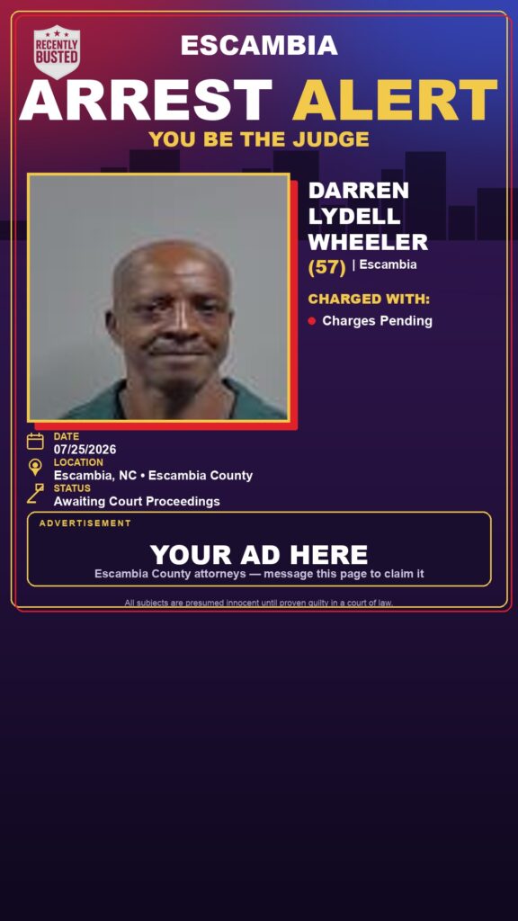 Booking photo of Darren Lydell Wheeler