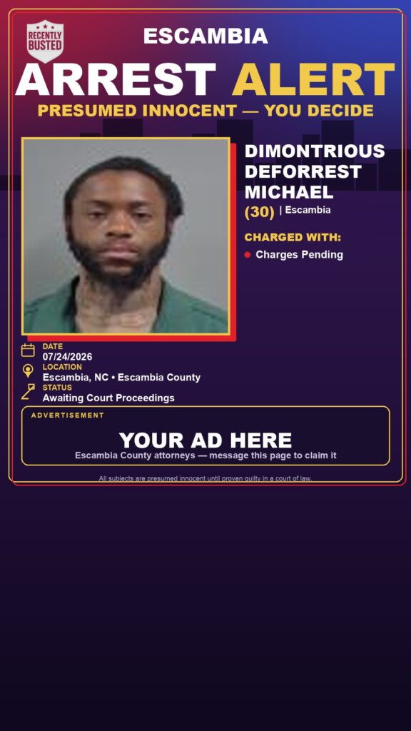 Booking photo of Dimontrious Deforrest Michael