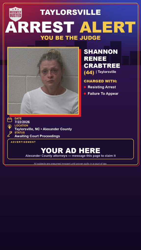 Booking photo of SHANNON RENEE CRABTREE