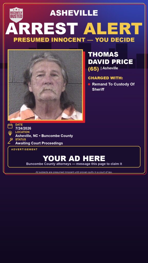 Booking photo of THOMAS DAVID PRICE