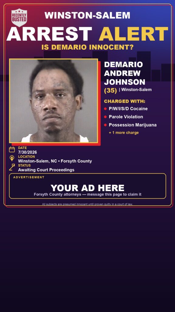 Booking photo of DEMARIO ANDREW JOHNSON