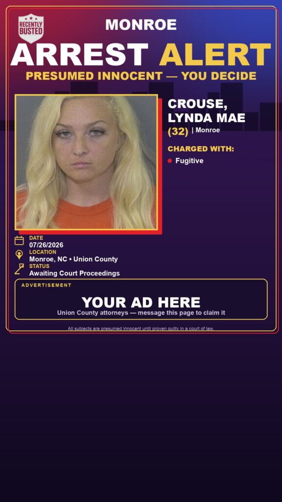 Booking photo of CROUSE, LYNDA MAE