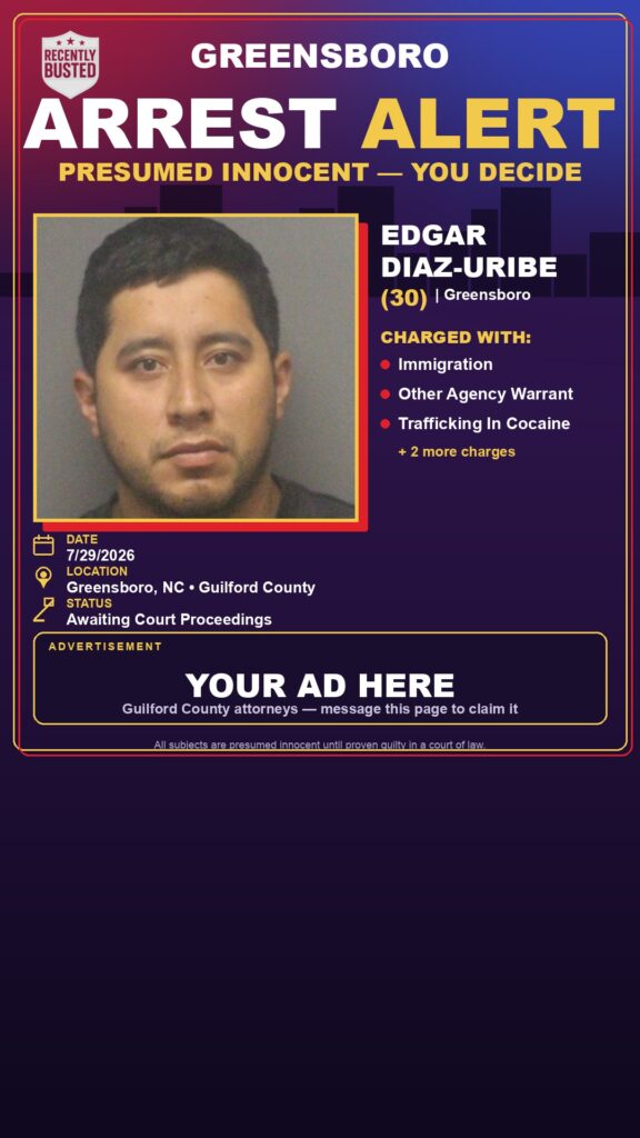 Booking photo of EDGAR DIAZ-URIBE