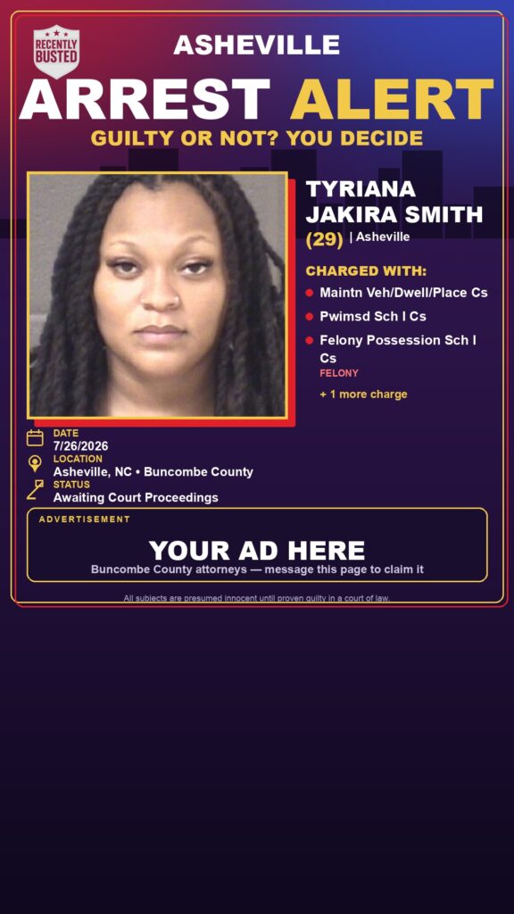 Booking photo of TYRIANA JAKIRA SMITH