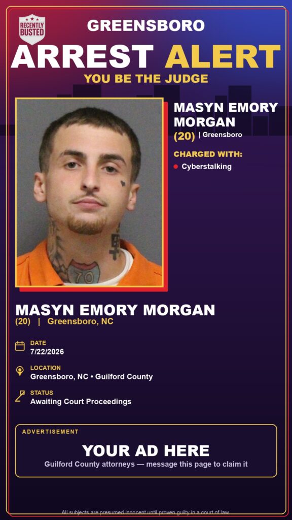 Booking photo of MASYN EMORY MORGAN