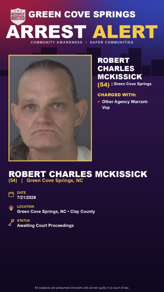 Booking photo of ROBERT CHARLES MCKISSICK