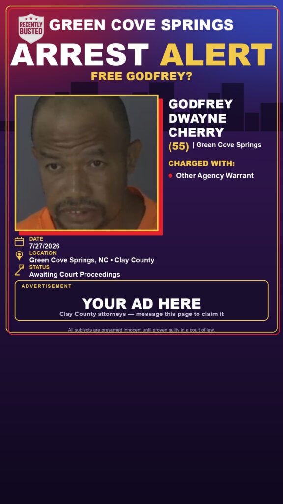 Booking photo of GODFREY DWAYNE CHERRY