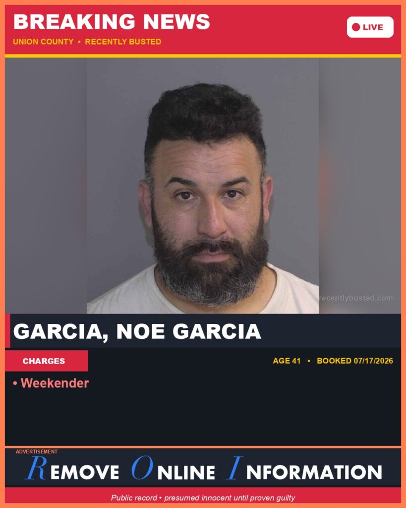 Booking photo of GARCIA, NOE GARCIA