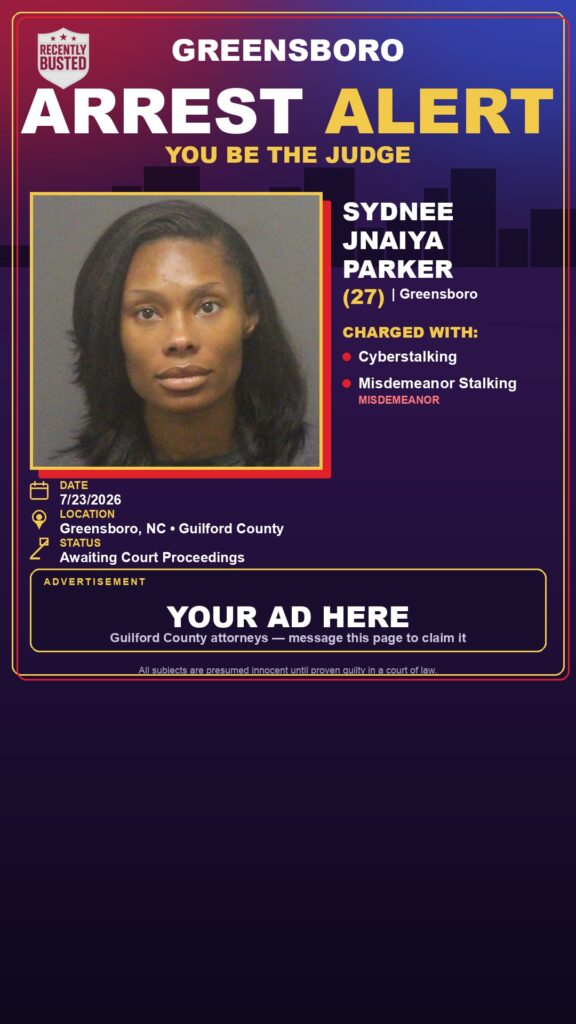 Booking photo of SYDNEE JNAIYA PARKER