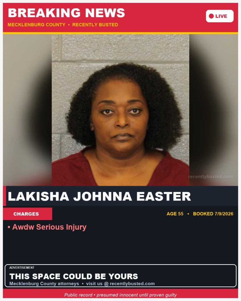 Booking photo of LAKISHA JOHNNA EASTER