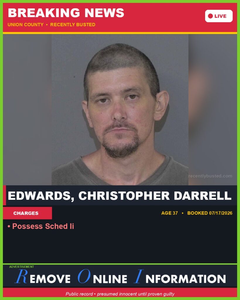 Booking photo of EDWARDS, CHRISTOPHER DARRELL