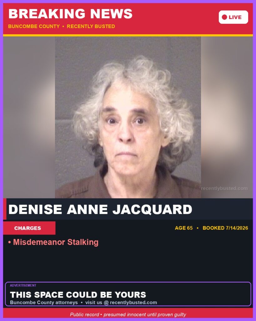Booking photo of DENISE ANNE JACQUARD