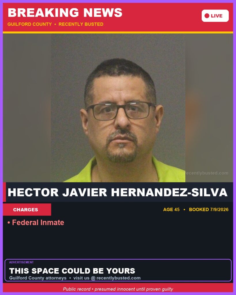 Booking photo of HECTOR JAVIER HERNANDEZ-SILVA