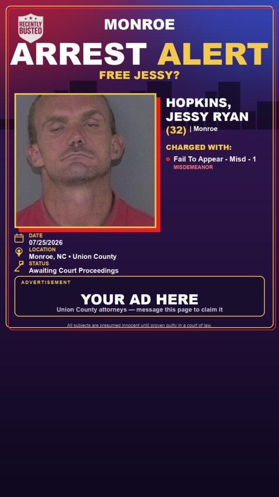 Booking photo of HOPKINS, JESSY RYAN