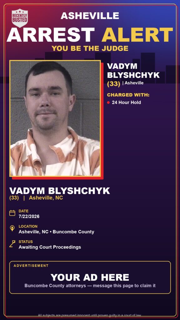 Booking photo of VADYM BLYSHCHYK