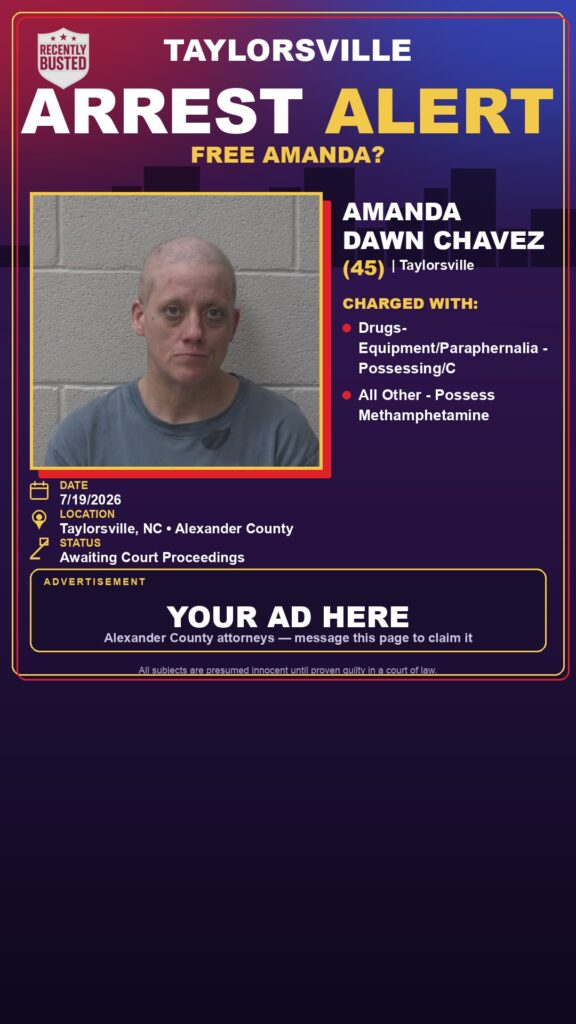 Booking photo of AMANDA DAWN CHAVEZ