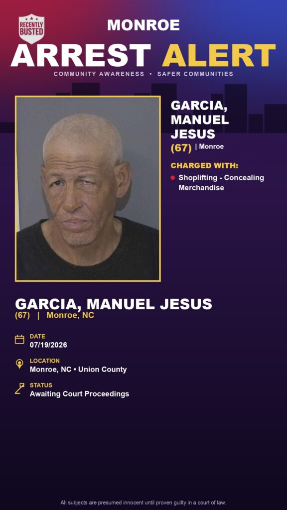 Booking photo of GARCIA, MANUEL JESUS