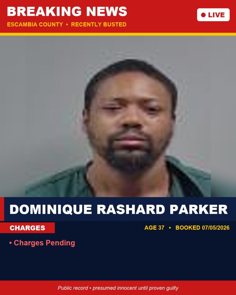 Arrest report - Dominique Rashard Parker