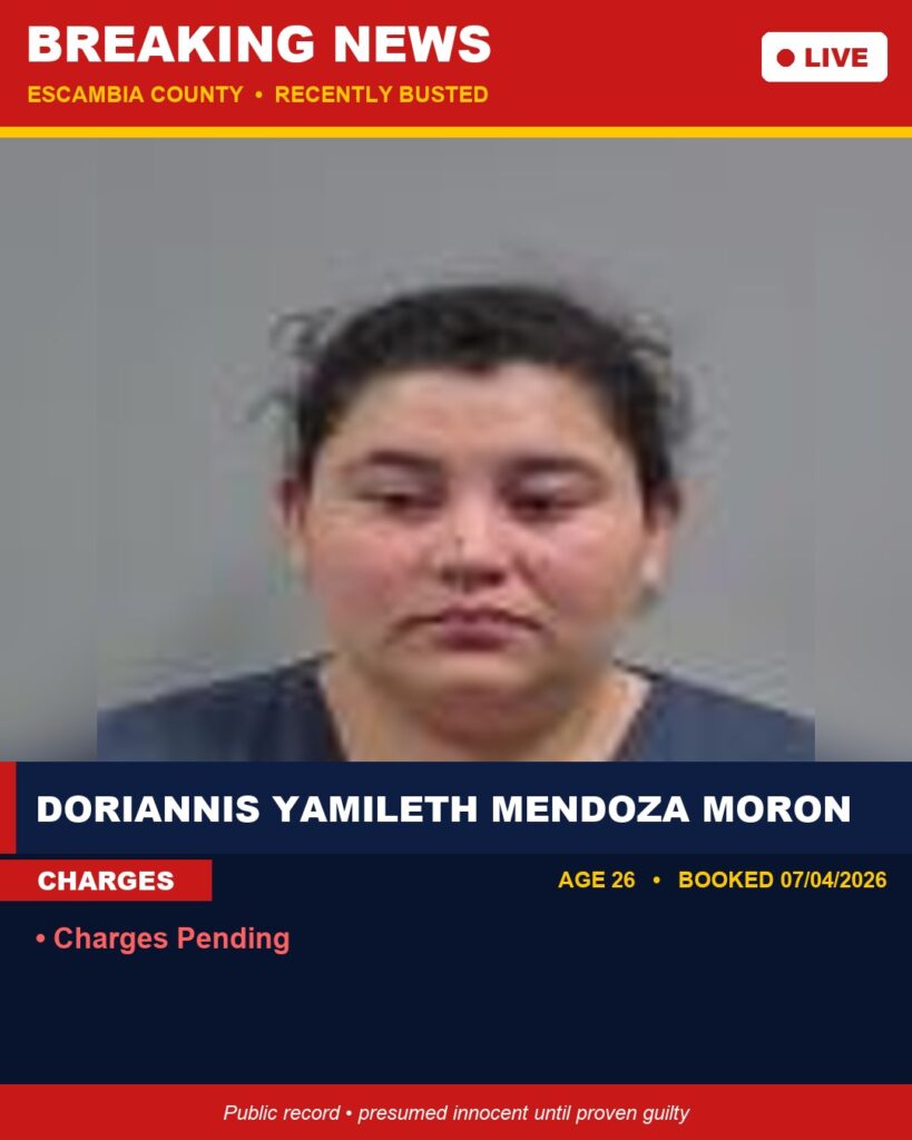 Arrest report - Doriannis Yamileth Mendoza Moron