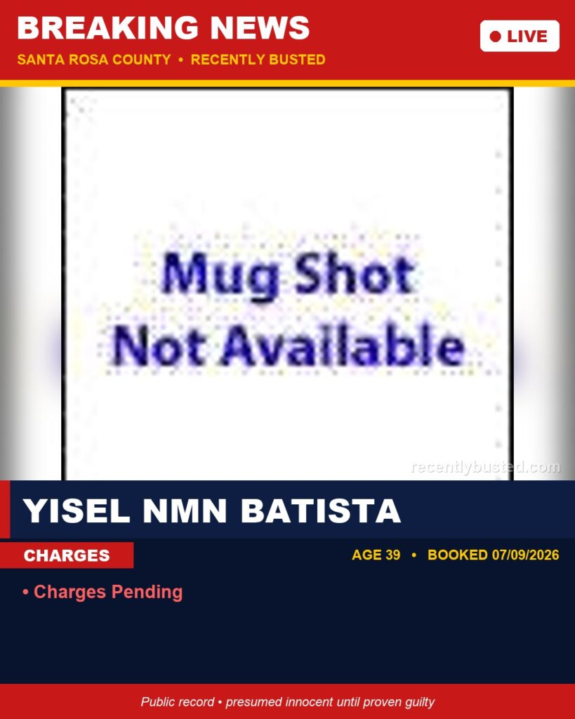 Arrest report - Yisel Nmn Batista