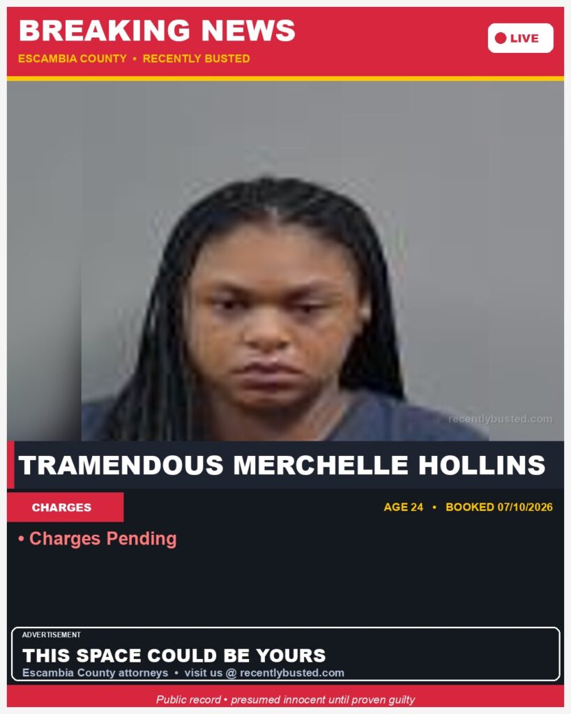 Arrest report - Tramendous Merchelle Hollins