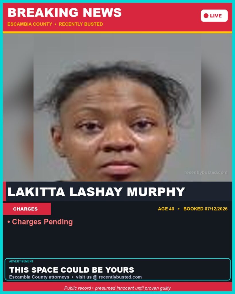 Arrest report - Lakitta Lashay Murphy