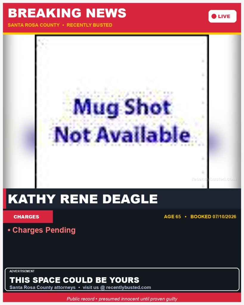 Arrest report - Kathy Rene Deagle