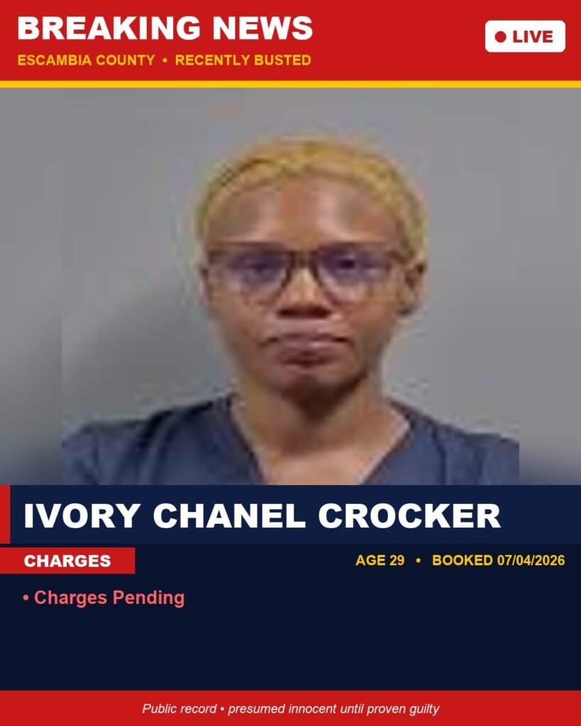 Arrest report - Ivory Chanel Crocker