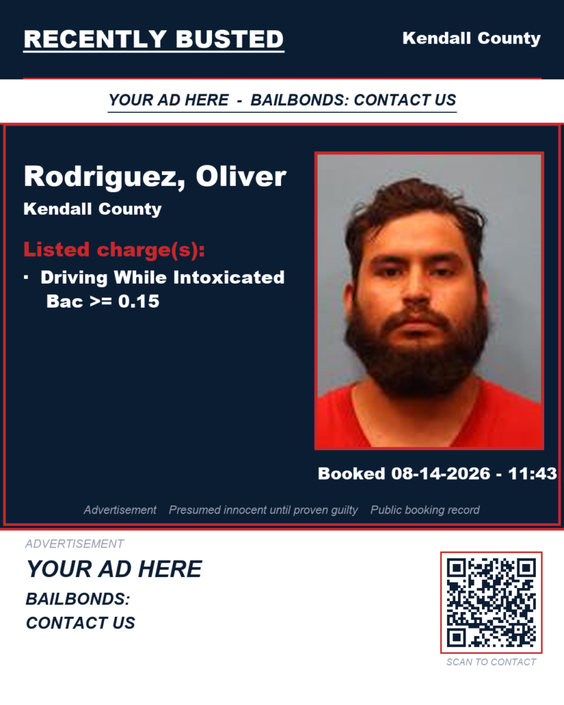 Arrest report — Rodriguez, Oliver