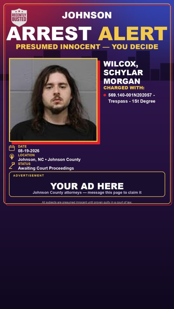 WILCOX, SCHYLAR MORGAN — arrest record card, Missouri