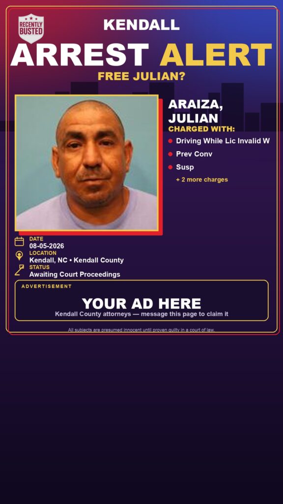 Arrest report — Araiza, Julian