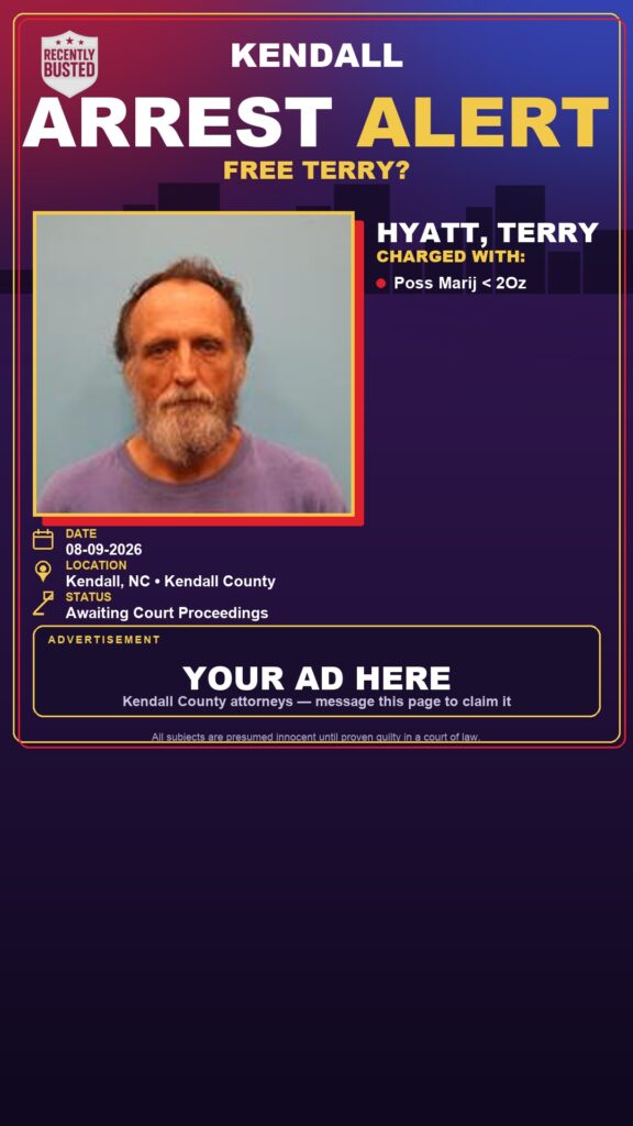 Arrest report — Hyatt, Terry