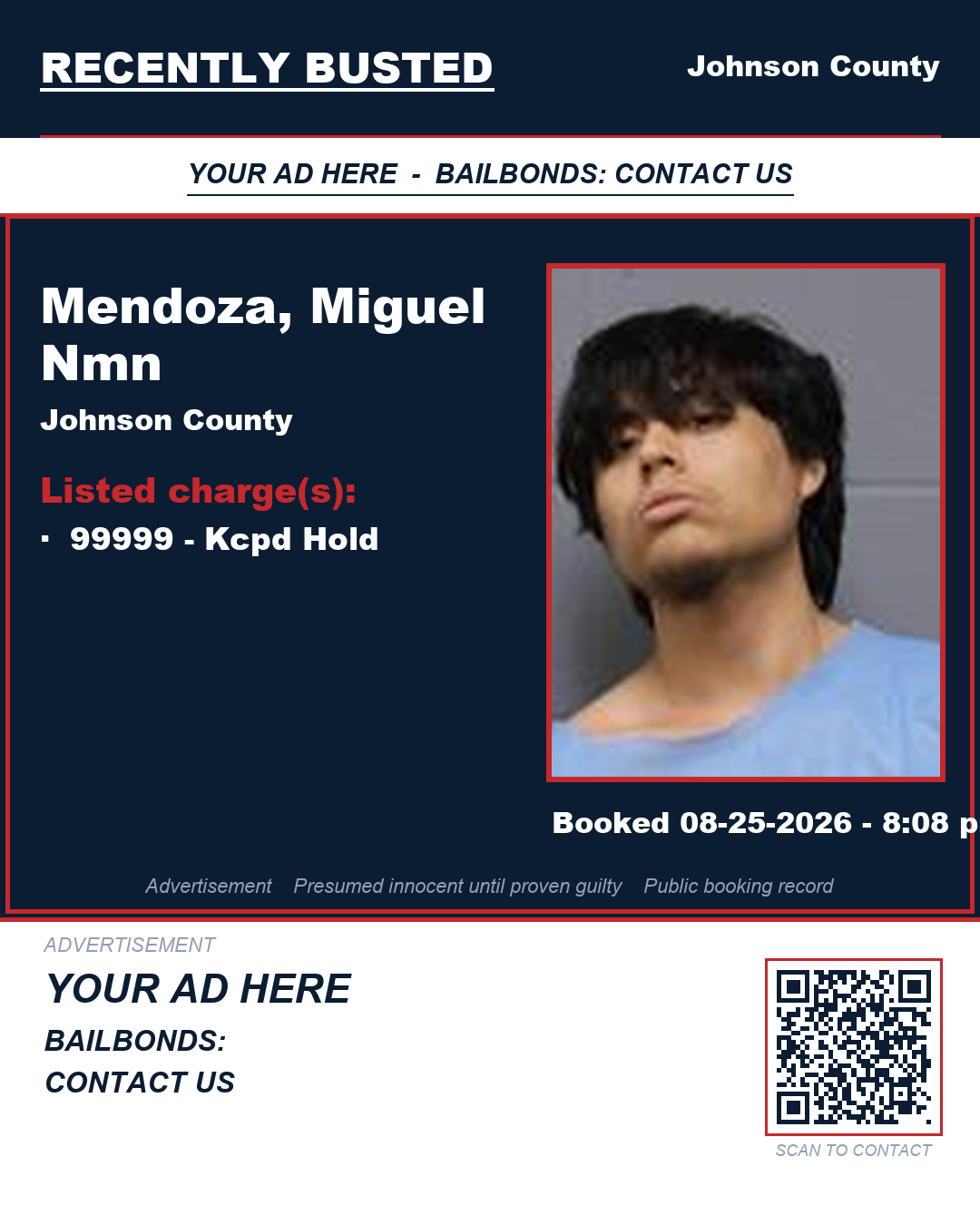 Arrest report - MENDOZA, MIGUEL NMN