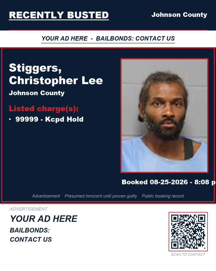 Arrest report — STIGGERS, CHRISTOPHER LEE