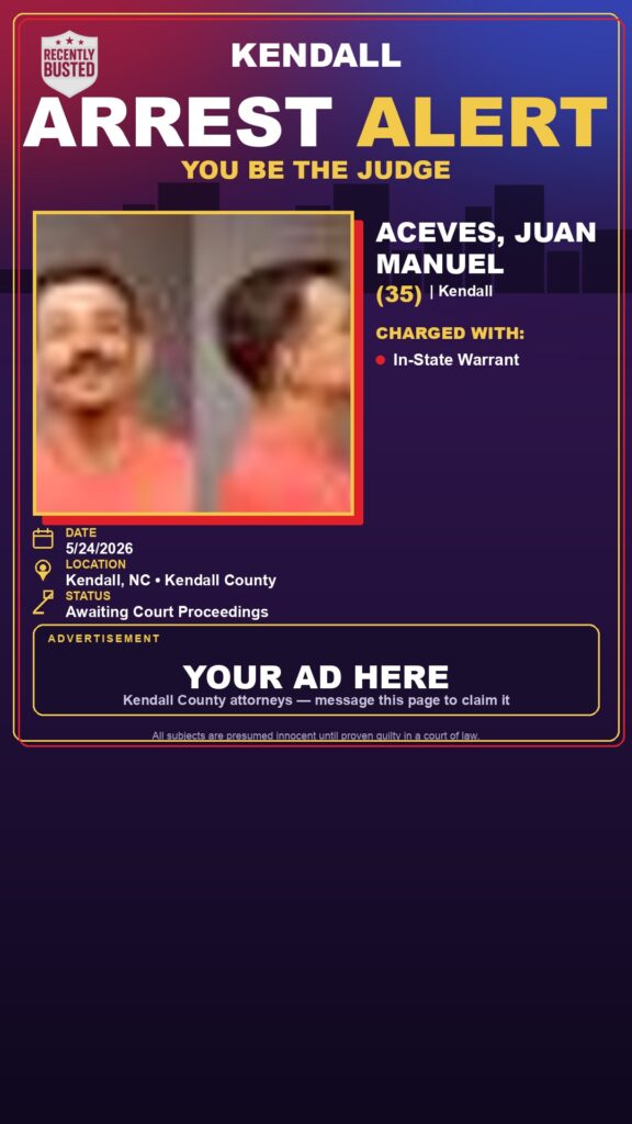 Arrest report — ACEVES, JUAN MANUEL