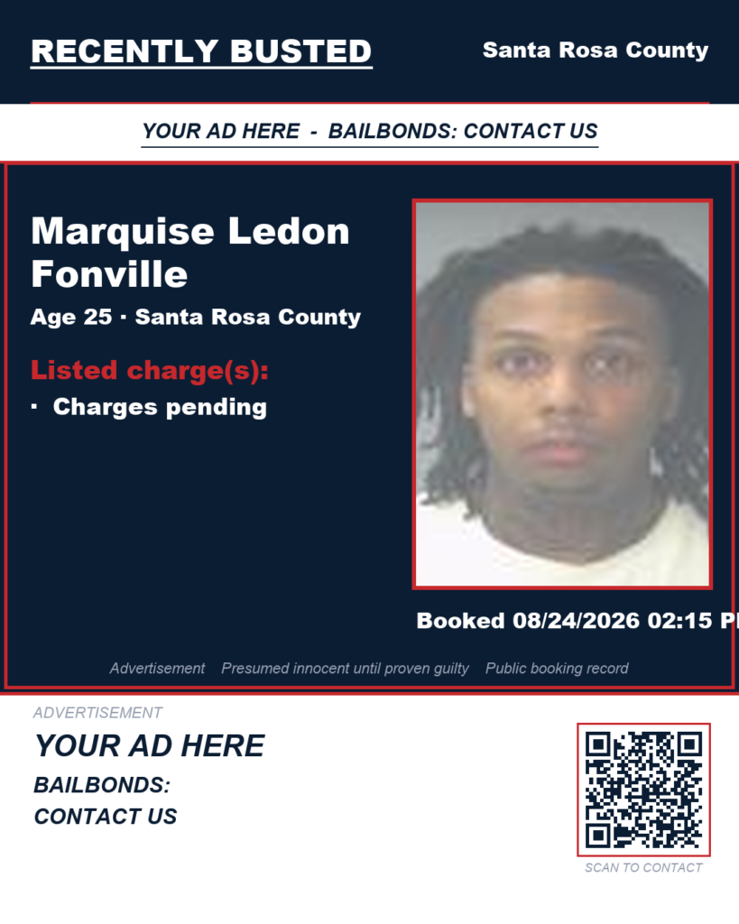 Arrest report — Marquise Ledon Fonville