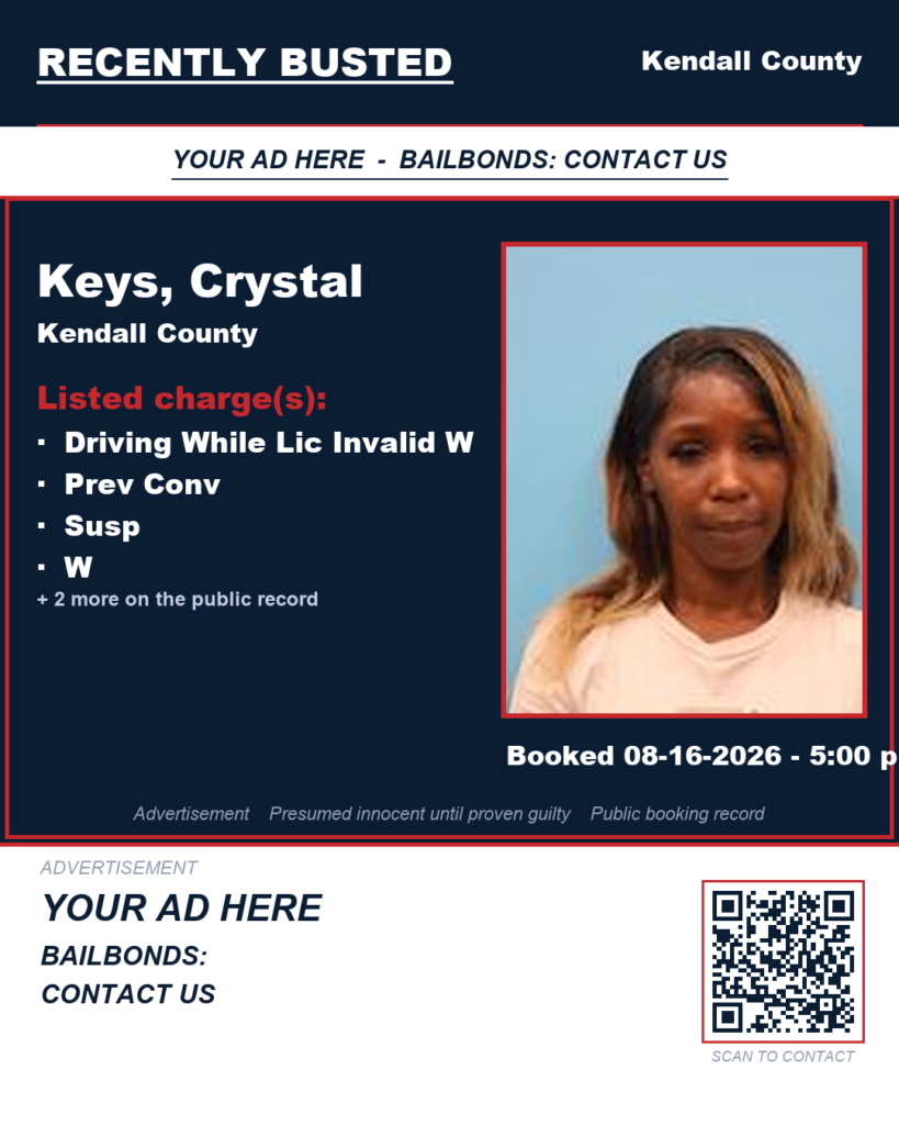 Arrest report — Keys, Crystal