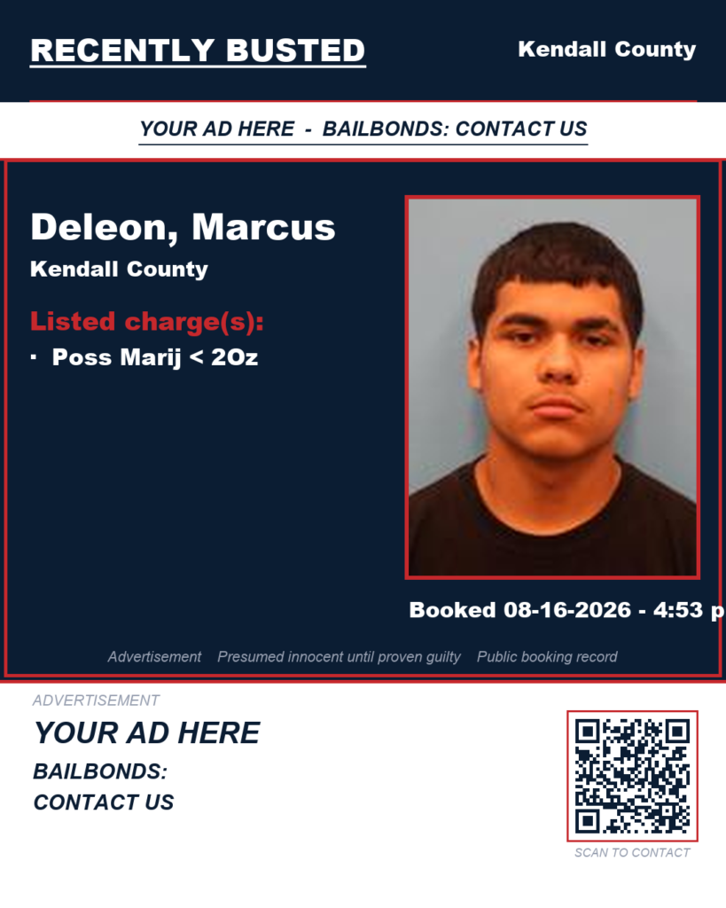 Arrest report — Deleon, Marcus