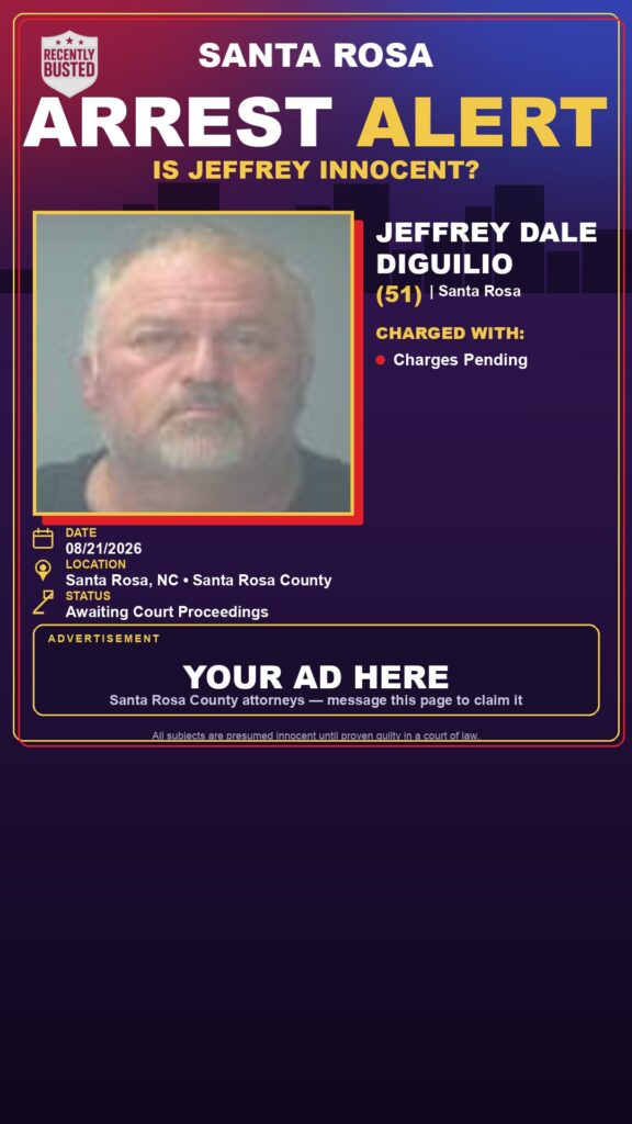Arrest report — Jeffrey Dale Diguilio