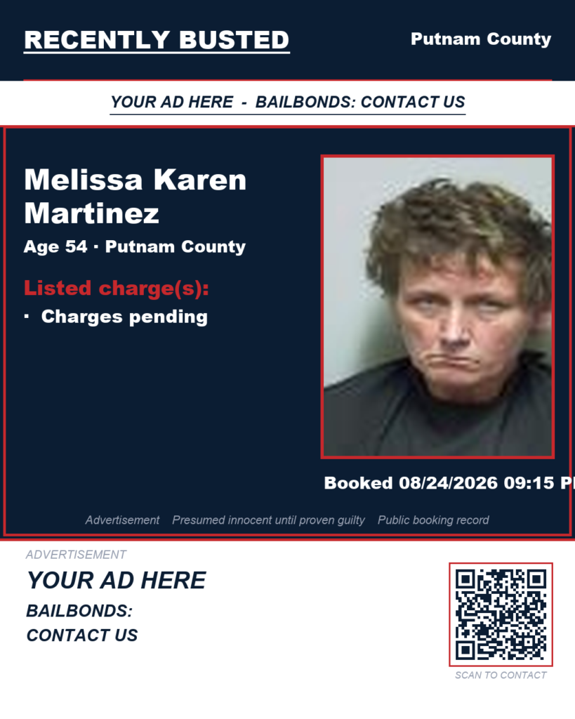 Arrest report - Melissa Karen Martinez