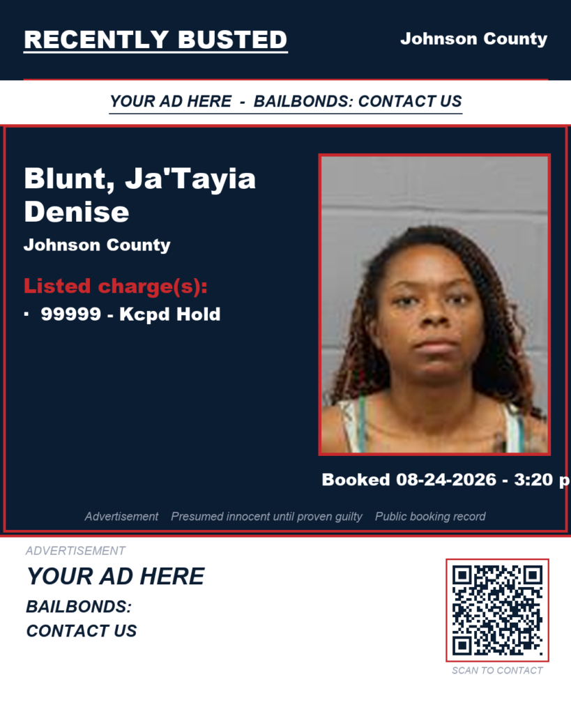Arrest report — BLUNT, JA'TAYIA DENISE